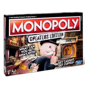 Monopoly Cheaters Edition Board Game